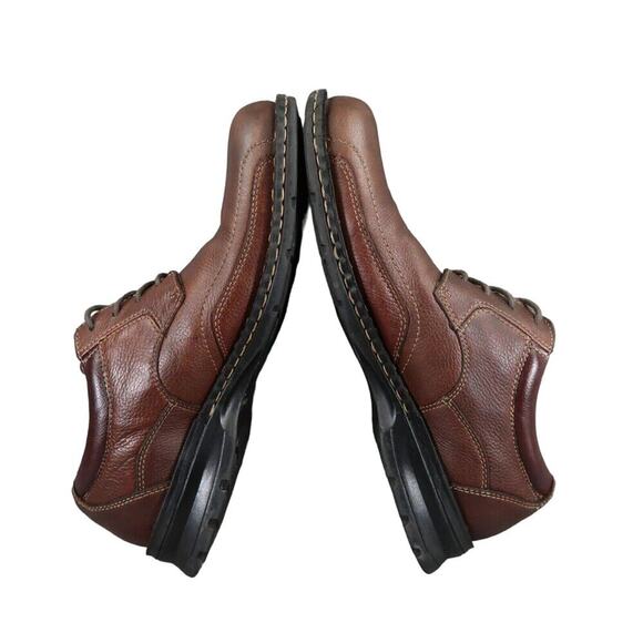 Dockers Shoes Mens 10 Derby Oxford Casual Classic Leather Comfort Dressy Brown main image 7